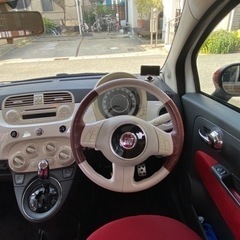 fiat500c フィアットの画像