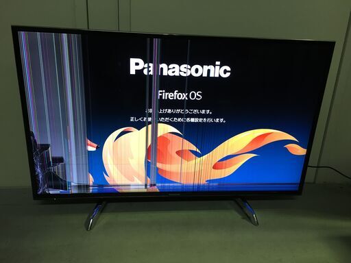 A995　Panasonic　パナソニック　液晶テレビ　VIERA　ビエラ　TH-43DX750　2017年製　43V型　ジャンク