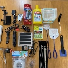水槽用品色々の画像
