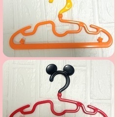 ディズニー★ベビー用ハンガー★ミッキー and プーさん★の画像