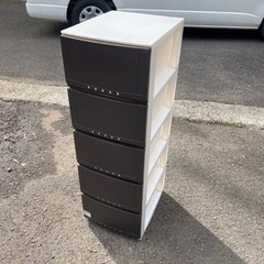 天馬　prxルームケース3405 ブラウン　ホワイト　プラスチッ...