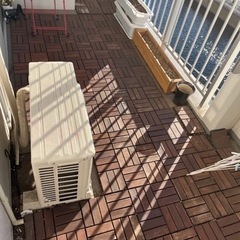 フロアデッキ　屋外用　IKEA