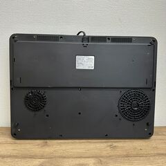 アイリスオーヤマ 2口IHコンロ IHK-W13S-B IHクッキングヒーター 2021年製の画像