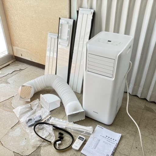 動作品 アイリス ポータブルクーラー 22年製 室内 家庭用 IPA-2222G