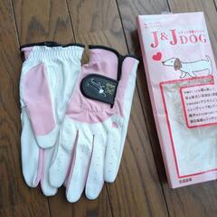 レディース両手用ゴルフグローブの画像