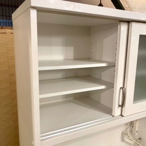 《売約済》　ニトリ　NITORI  食器棚　レンジボード　システムボード　レンジ台　キッチン収納　キッチン　棚　カップボード　COPA