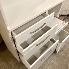 売約済》 ニトリ NITORI 食器棚 レンジボード システムボード レンジ台 