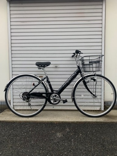 美品‼︎  27型　6S  LEDオートライトシティーサイクル　防犯登録料込価格︎‼︎