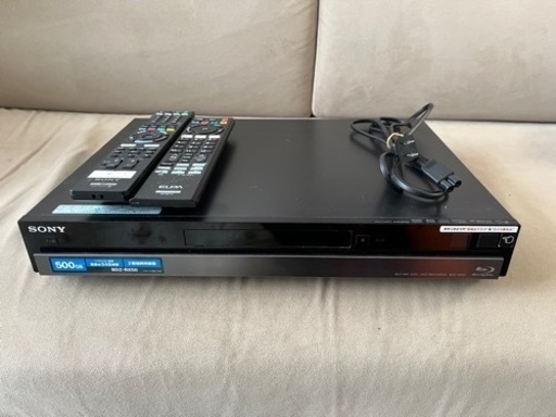 SONY Blu-ray BDZ-RX50！最終値下げ！