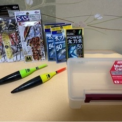 【決定】太刀魚ウキ釣り道具セット（電気ウキ2本＋未開封太刀魚仕掛...