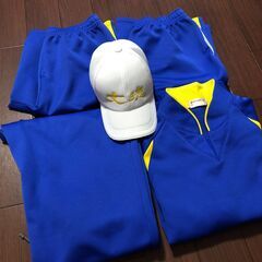 文徳高校　ジャージ上下(4L)＋ハーフパンツ（4L)＋帽子の画像