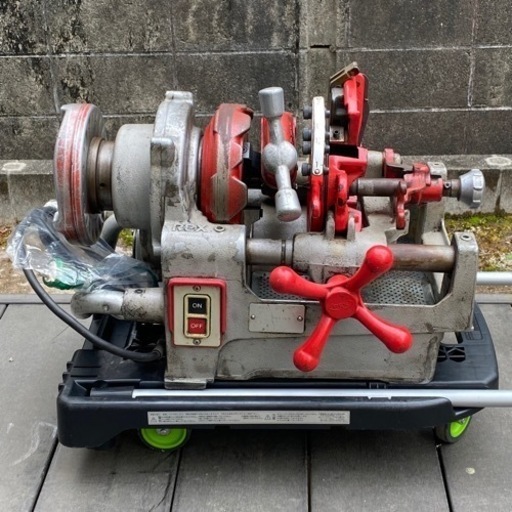 レッキス パイプマシン ねじ切り機 S50AⅢ 中古現状品 REX