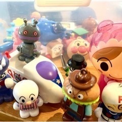 (他とセットで0円)アンパンマン おまけ&ガチャガチャおもちゃセット
