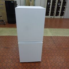 ID 169555　冷蔵庫２ドア　135L　アクア　２０２２年　AQR14E2（W) AQUA 冷凍冷蔵庫 アクア 135L 2枚ドア 右開き 一人暮らし 新