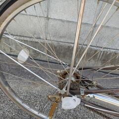 現物確認OK　平成24年購入　通学用自転車　ロココの画像