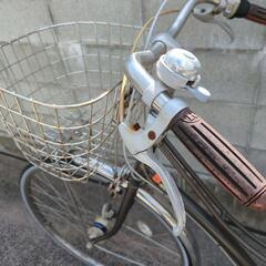 現物確認OK　平成24年購入　通学用自転車　ロココの画像