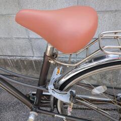 現物確認OK　平成24年購入　通学用自転車　ロココの画像