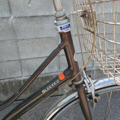 現物確認OK　平成24年購入　通学用自転車　ロココの画像