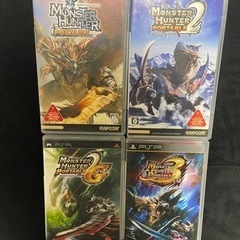 PSP モンスターハンターポータブル 1 2nd 2ndG 3n...
