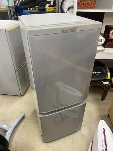 冷蔵庫　No.10162　三菱　2016年製　146L　MR-P15Z-S1　※トレイひびあり　【リサイクルショップどりーむ荒田店】