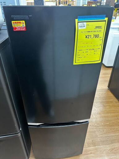 ☆ジモティー割引有☆　トウシバ/2ドア冷蔵庫/GR-S15BS/153L/2021
