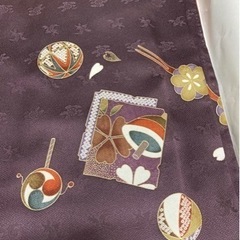 着物　訪問着　つけさげ　大きめサイズの画像