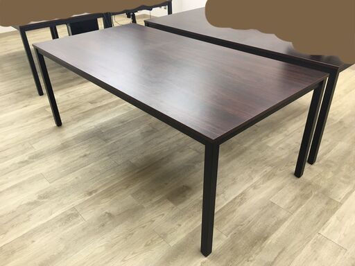 【廃棄済】ミーティングテーブル 幅180×奥行90×高さ70cm ③ 1台