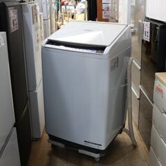 186)HITACHI 日立 8kg タテ型洗濯乾燥機 BW-DV80A ビートウォッシュ 2017年製