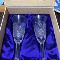 ボヘミアグラス 箱入り未使用