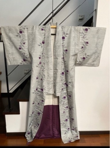 着物　小紋　紬　身長158センチ位