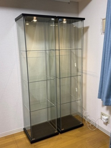 【今日まで限定価格】イケア　ガラス棚　生産終了品