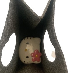 タリーズ フェルト生地 ランチバッグ 手提げの画像