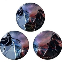 【新品•未使用】魔道祖師　最終季•帰隠追憶 缶バッジ6個セット　3600円相当の画像