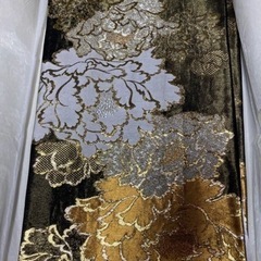 振り袖　着画あり　成人式　鳥丸軍雪作家さんのものです。 正絹　4点セット　ダイアナデザイナーの画像