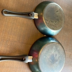 藤田金属. FUZITA METAL. 鉄フライパン新品×2の画像