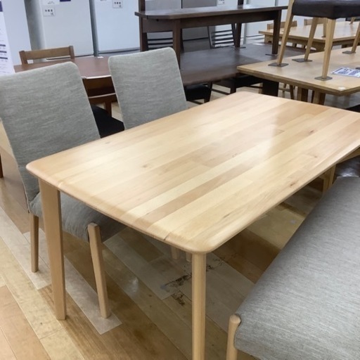 【トレファク ラパーク岸和田店】ニトリ ベンチダイニング4点セット 入荷しました。