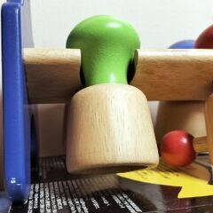 木製リズム楽器おもちゃ知育の画像