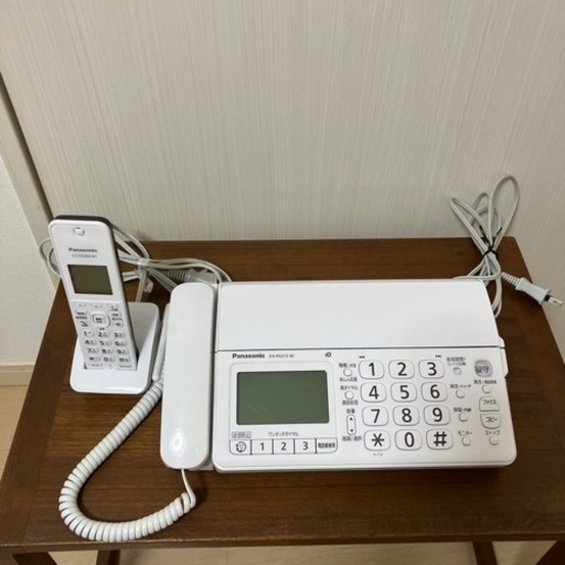 ファクシミリ電話機