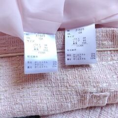 スーツ　11号　入園式　入学式　ピンク系の画像