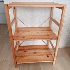 無印良品 パイン材 ユニットシェルフの中古が安い！激安で譲り