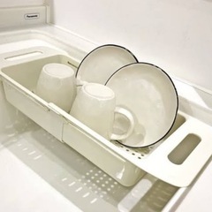 伸縮水切りバスケット