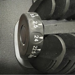 可変式ダンベル24kg 2個の画像