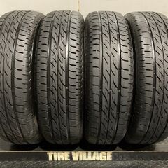 BS BRIDGESTONE NEXTRY 155/65R14 14インチ 4本 20年製 タント ミライース ワゴンR スペーシア モコ フレア デイズルークス等　(MTQ153) クレジットカード QRコード決済可能