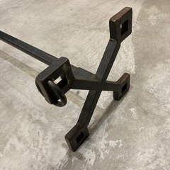 アイアン 吊り下げ什器 ハンドメイド アンティーク ビンテージ 古着屋 ハンガー の画像