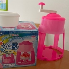 手動　かき氷器