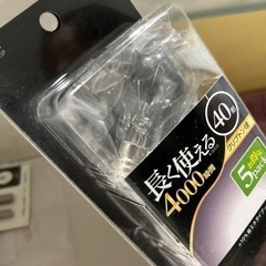 40形 E17口金  電球 4個セットの画像