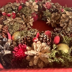 【Francfranc】フランフラン クリスマス リース 豪華 可愛いの画像