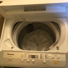 決まりました！　Panasonic洗濯機　説明文をお読みください。の画像