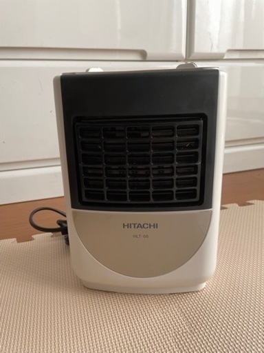 日立　コンパクト　電気温風機　トレポカ　HLT-66