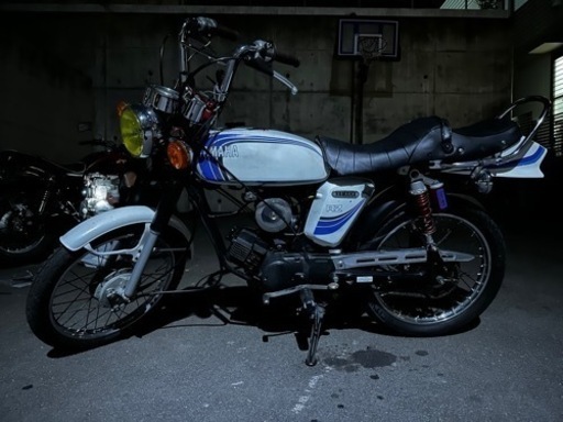 yb-1 2st Yamaha rz250仕様　書類　鍵　overチャンバー　rz50